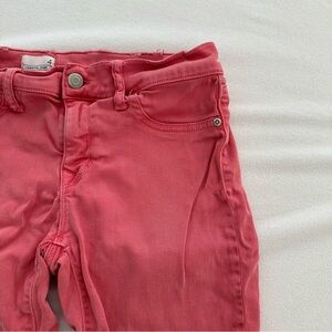 Low rise Gap Jeans in coral